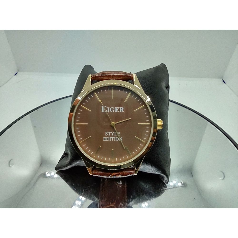 Eiger Style Edition Brown Watch